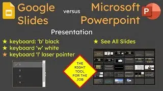 Google Slides versus PowerPoint - Desktop Presentation choose The Right Tool for the Job