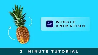 Wiggle/Hover Animation in 2 Mins - After Effects Tutorial