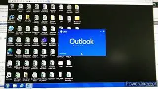 Outlook is using an old copy of your outlook data file(.ost).exit outlook file ,delete file ,automat