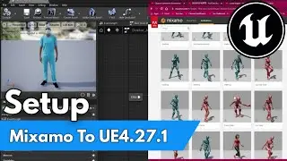 Mixamo To Unreal Engine 4.27.1 | Setup A Third Person Player With Animation in Unreal Engine  Mixamo