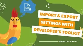 How to Import and Export in the Developer's Toolkit Add On