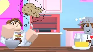 Making cookies for my love  | Roblox animation