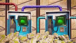 I exploited shops for Infinite sulfur...