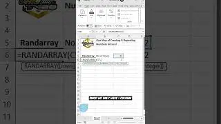 How To Create A Repeating Numbers In Excel #shorts