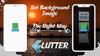 Set Background Screen Image in Flutter. Flutter Screen Background.