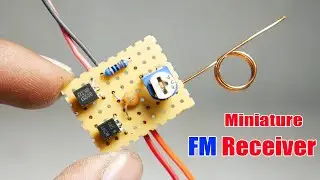 Miniature FM Radio Receiver | Mini FM Radio