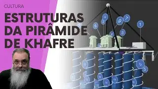 CIENTISTAS identificam ESTRUTURAS MISTERIOSAS SOB a PIRÂMIDE de KHAFRE no EGITO: NAVE ESPACIAL?