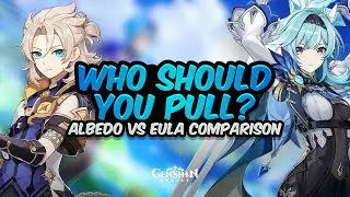 EULA VS ALBEDO - WHO SHOULD YOU PULL? Detailed Review & Comparison [2.3 Reruns] | Genshin Impact