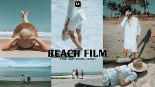 Beach Film Preset | Lightroom Mobile Preset Free DNG | lightroom tutorial | lightroom presets