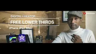 How to create lower thirds on LumaFusion - iPad - iPhone - iMac (all in one steps)