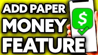 How To Add The Paper Money Feature on Cash App (Very EASY!)