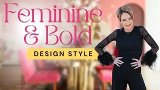 Feminine & Bold Home Design | Tips for Decorating in the Glam Design Style