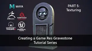 Creating a Game Res Gravestone: Part 5 Texturing