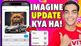 Instagram Imagine Kya Hai | How To Use Meta Ai Imagine On Instagram | Instagram New Feature