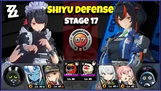 ZZZ Ellen & Zhu Yuan Destroy Shiyu Defense 17 S Rank