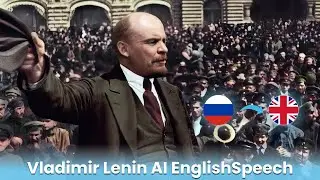 Speech by Vladimir Lenin but AI Translated （RU-ENG）