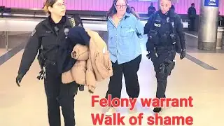 Landing in the US with a Felony warrant The walk of Shame in your future at LAX