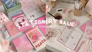 back to school haul ft. stationery pal 🖍️📔 journal with me ₊˚ ࿔