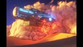 Cinema 4D Tutorial Create a Sandstorm with X-Particles 4 Explosia  FX using Octane Render