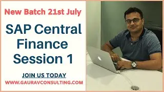 SAP Central Finance 1909 | New Batch started 21st July20