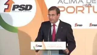 Pedro Passos Coelho em Coimbra