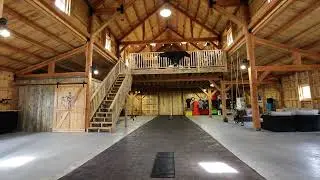 Party Barn with Storage - Post and Beam Kit