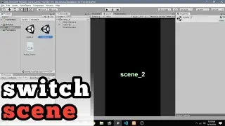 How to switch scene in unity