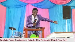 Prophetic Prayer Conference at Onialeku PEFA Church Arua, Day 1, first session by Pastor David Emazu