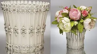 DIY👍Found a use for an old drawer divider! Elegant pots in the living room!