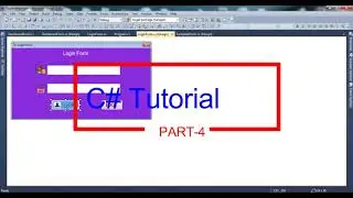 C# .NET in Hindi: Professional Login Button Code & 3-Tier Architecture | Part-4 Tutorial