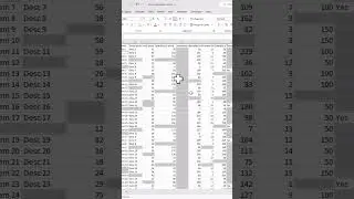 Clean-Up: How to Quickly Remove Empty Columns - Excel #Shorts