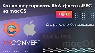 Как конвертировать RAW фото на macOS в JPEG, быстро, много, без фотошопа