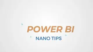 Power BI Nano Tip #3 - Button effects