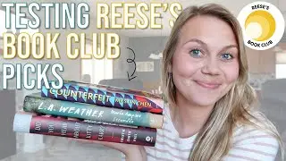 Reading Vlog: Reese Witherspoon Book Club Picks | Celebrity Book Club Series