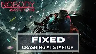 How to Fix  Nobody Wants to Die Crashing at Startup