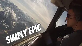 Epic Cockpit Landing in St. Moritz - Stunning Alpine Views | Pilot’s POV