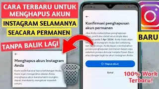 CARA MENGHAPUS AKUN INSTAGRAM SECARA PERMANEN - TERBARU