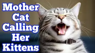 Mother Cat Calling For Her Kittens | Mom Cat Sounds | Mummy Cat Voice | Mama Cats Meowing Videos