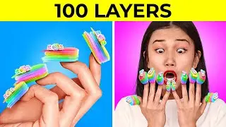 100 LAYERS OF DUCT TAPE CHALLENGE by 123 GO! Kevin #shorts