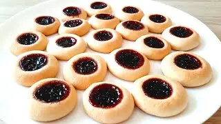 Shortbread Cookies with Jam Tasty and Fast