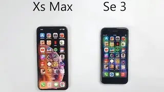 iPhone SE 2022 vs iPhone Xs Max - 2024 SPEED TEST!