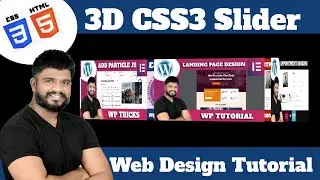 Ep105 - 3D CSS3 Slider tutorial with source code