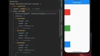 Column and Row in flutter