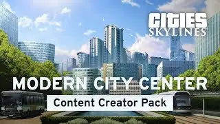 Modern City Center by Amipolizeifunk | Content Creator Pack | Cities: Skylines