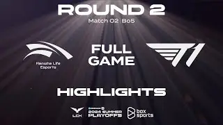 Full Highlights HLE vs T1 | Playoffs R2M2 | LCK Mùa Hè 2024