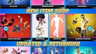 Updated + Returning Item Shop Skins (DC, Top5Gaming Bundle, Slone, Starter Packs & More)