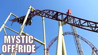 Mystic Off-Ride Footage, Walibi Rhone-Alpes Gerstlauer Infinity Coaster | Non-Copyright