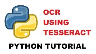 OCR using tesseract and Python | Python OCR