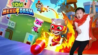 ⚠️ NEW GADGET ALERT in Talking Tom Hero Dash in REAL LIFE (NEW GAME TRAILER) 📢