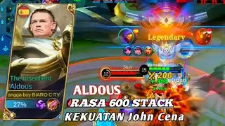 aldous mode jonh cena, build mematikan,